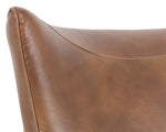 Luther Lounge Chair - Tobacco Tan