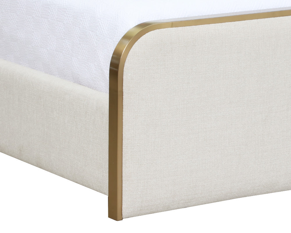 Tometi Bed - King  Chacha Cream