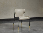 Gianni Dining Chair - Dillon Stratus / Dillon Black