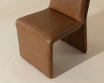 Cascata Dining Chair - Marseille Camel Leather