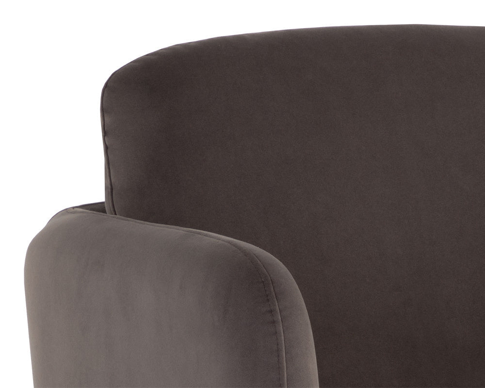 Gilley Swivel Lounge Chair - Meg Ash