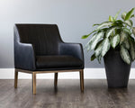 Wolfe Lounge Chair - Vintage Black