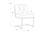 Virelles Dining Chair - Zenith Soft Grey