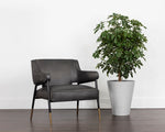 Derome Lounge Chair - Bravo Portabella