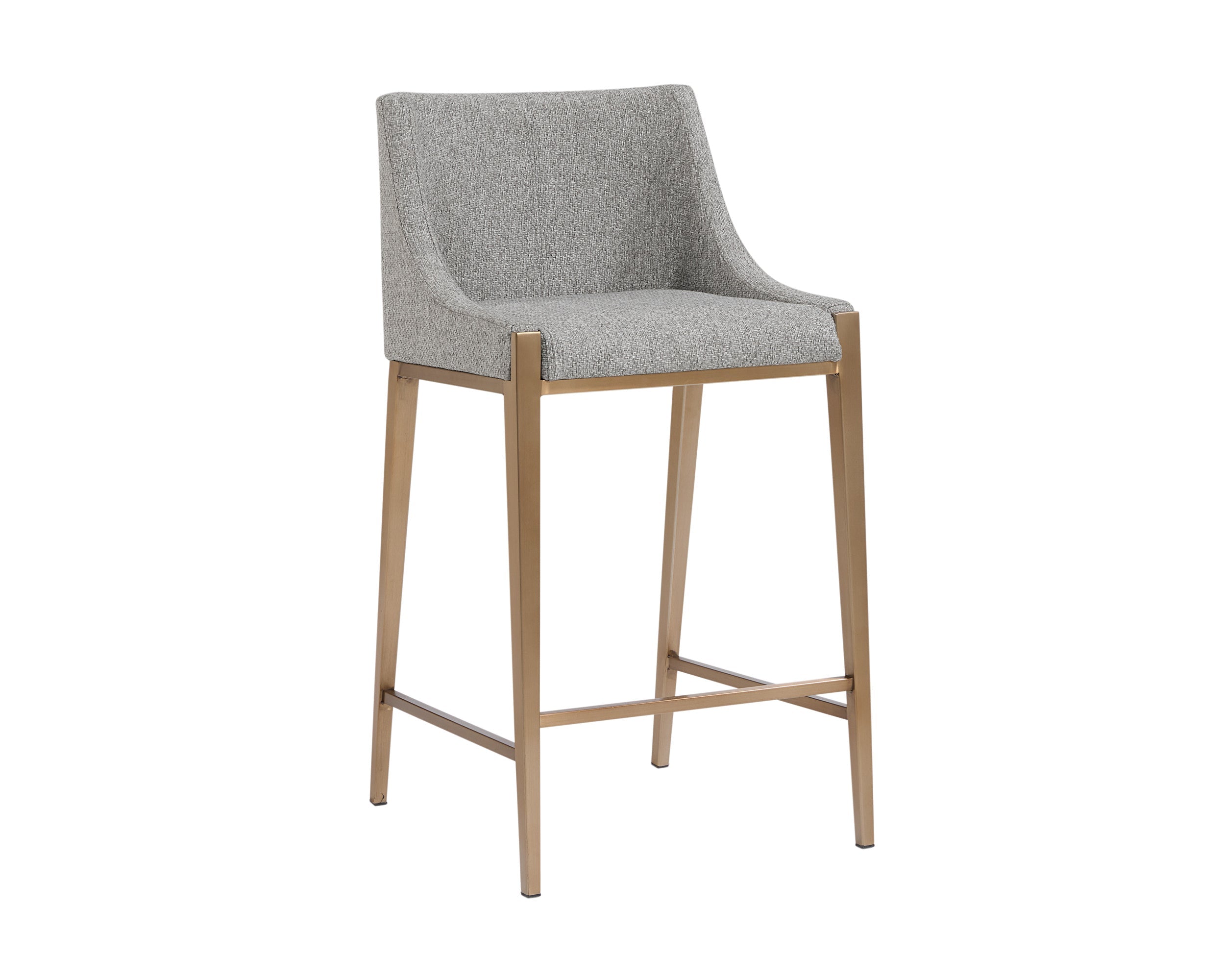 Dionne Counter Stool - Monument Pebble