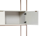 Ambrose Modular Wall Desk - Champagne Gold  Cream