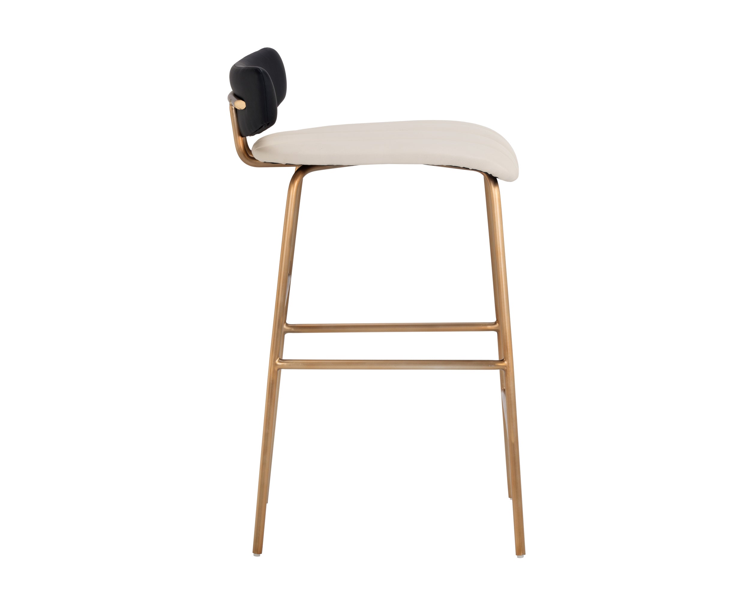 Lorelei Counter Stool - Dillon Cream / Dillon Black