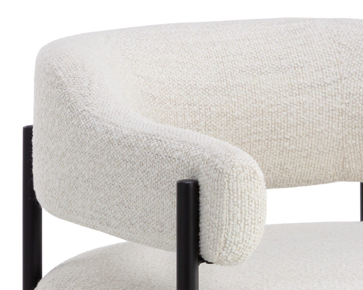 Lola Lounge Chair - Merino Pearl