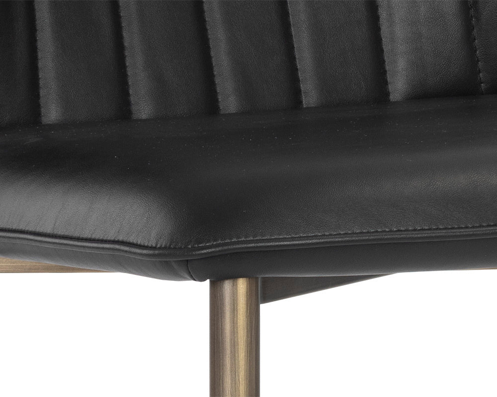 Clinton Dining Chair - Bronze  Bravo Black