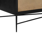 Algarve Sideboard - Black / Champagne Gold