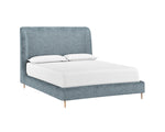 Tierra Bed - Queen  Bergen French Blue