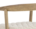 Jeremy Counter Stool - Weathered Oak  Dove Cream