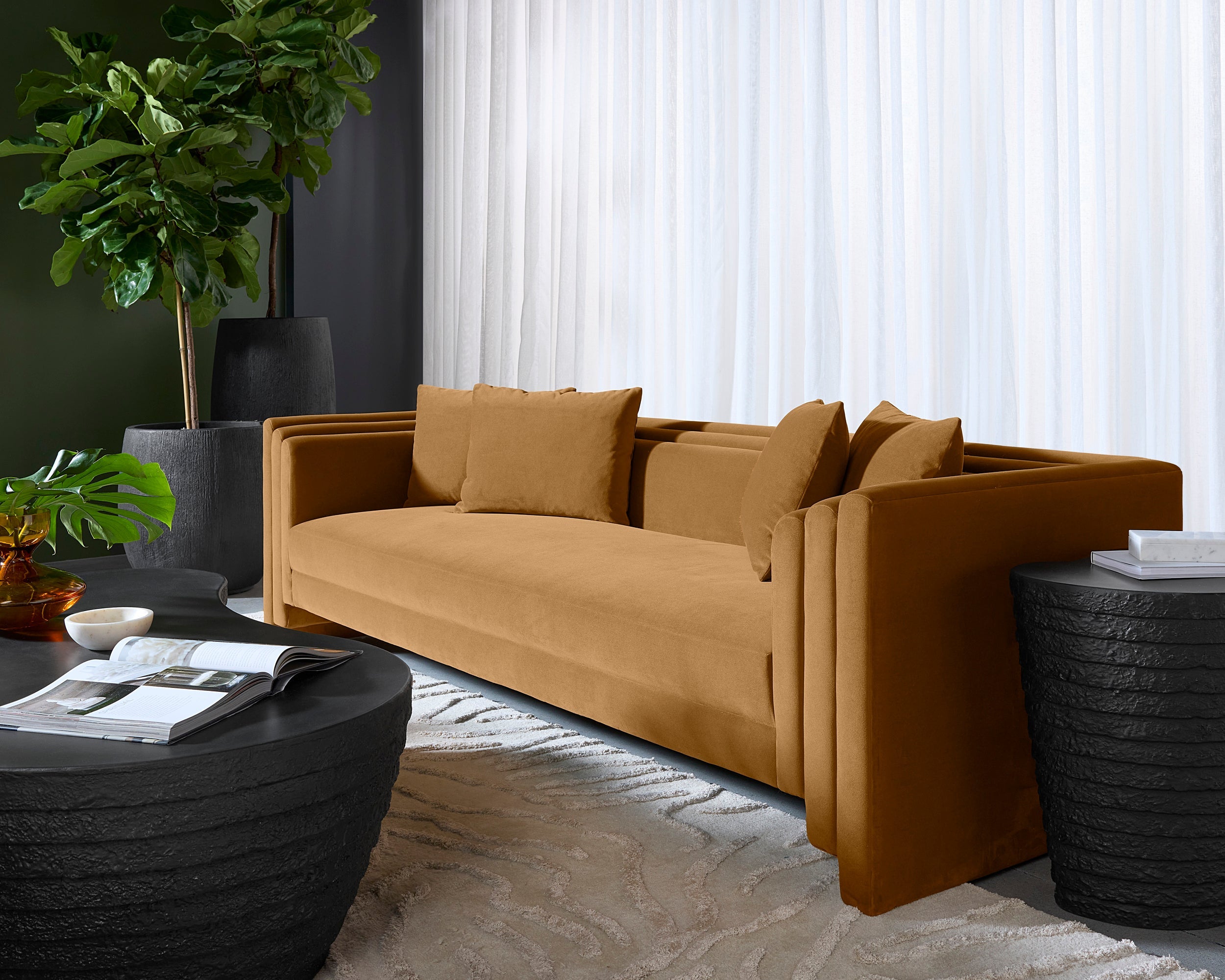 Kira Sofa - Meg Gold