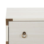 Safavieh Galio 3 Drawer Chest, CHS9600 - White / Gold