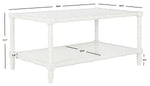 Safavieh Noam Coastal Coffee Table , COF3500 - White