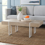 Safavieh Aberton Coffee Table, COF7009 - Natural / White