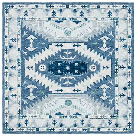 Safavieh Capri 218 Rug, CPR218 - Blue / Grey