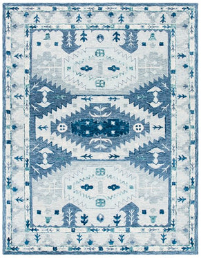 Safavieh Capri 218 Rug, CPR218 - Blue / Grey