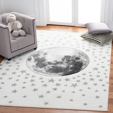 Safavieh Carousel Kids 135 Rug, CRK135 - Ivory / Grey