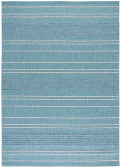 Safavieh Courtyard 450 Rug, CY8450 - AQUA / GREY