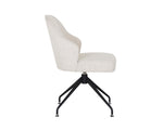 Bretta Swivel Dining Chair - Moto Stucco