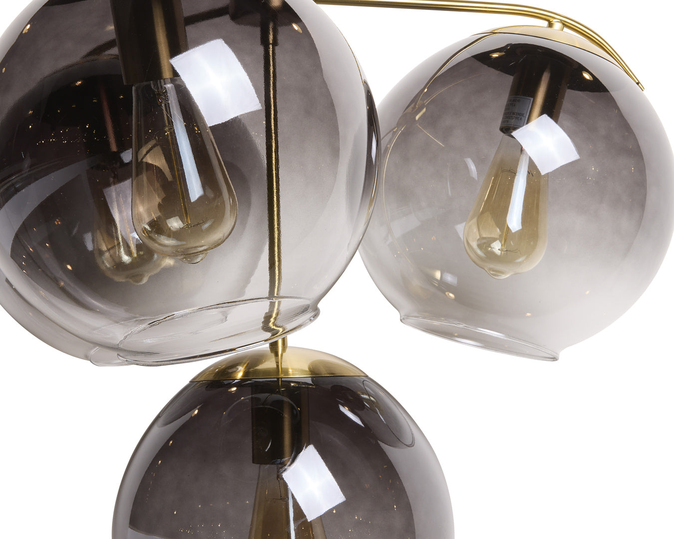 Kamara Chandelier - Brass