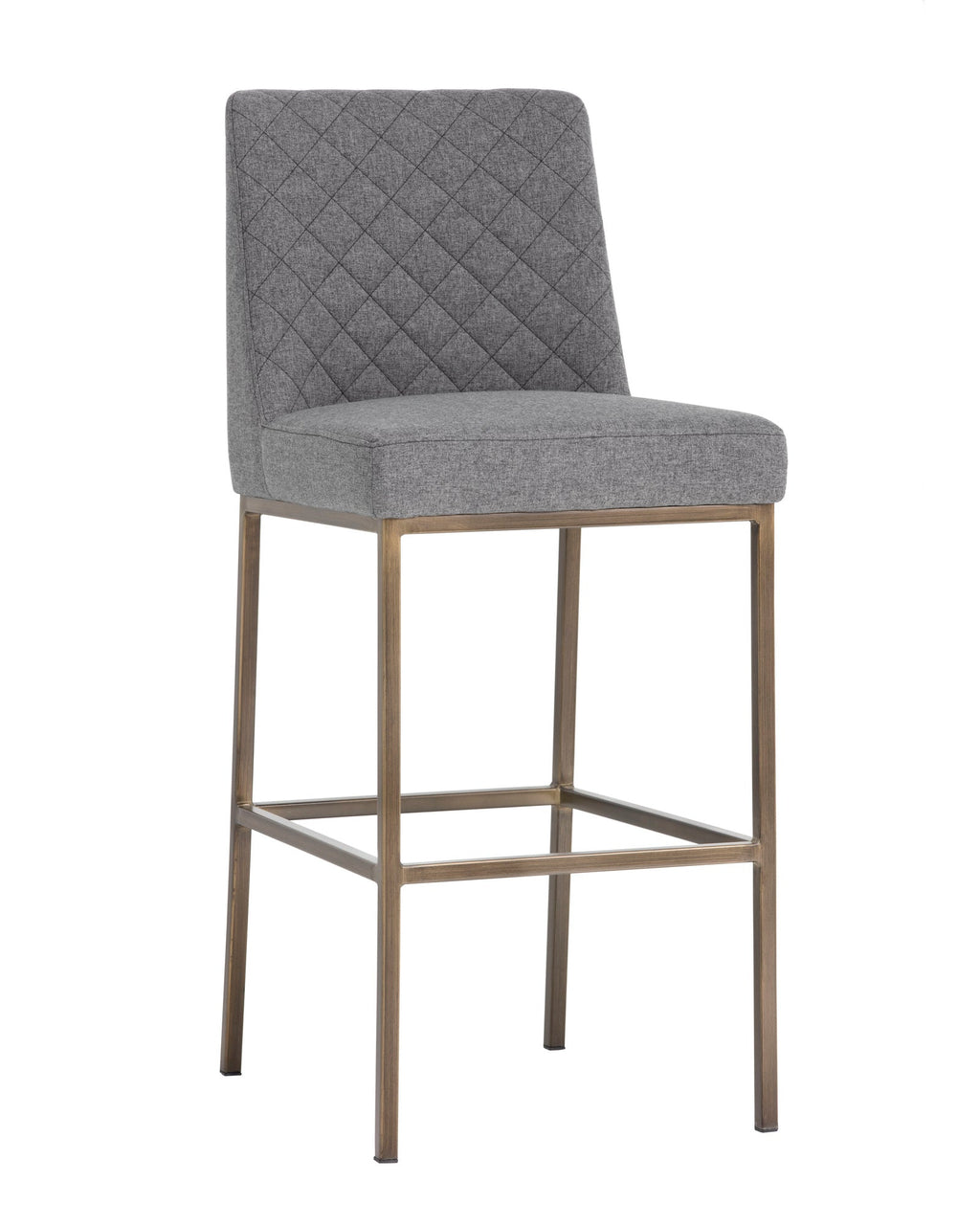 Leighland Barstool - Dark Grey