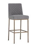 Leighland Barstool - Dark Grey