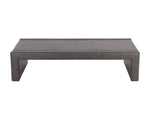 Barella Coffee Table - Vintage Charcoal Leather