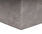 Azelia Coffee Table - Light Grey Leather