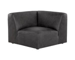 Watson Modular - Corner Chair  Marseille Black Leather