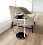 Benjamin End Table - Chrome