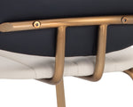 Lorelei Counter Stool - Dillon Cream / Dillon Black