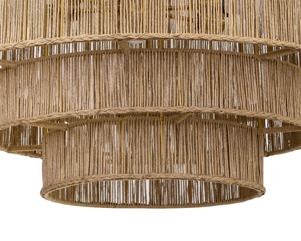 Alyssa Chandelier - Natural Jute