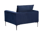 Virgo Armchair - Metropolis Blue