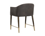 Kylin Dining Armchair - Dillon Cream / Bravo Ash