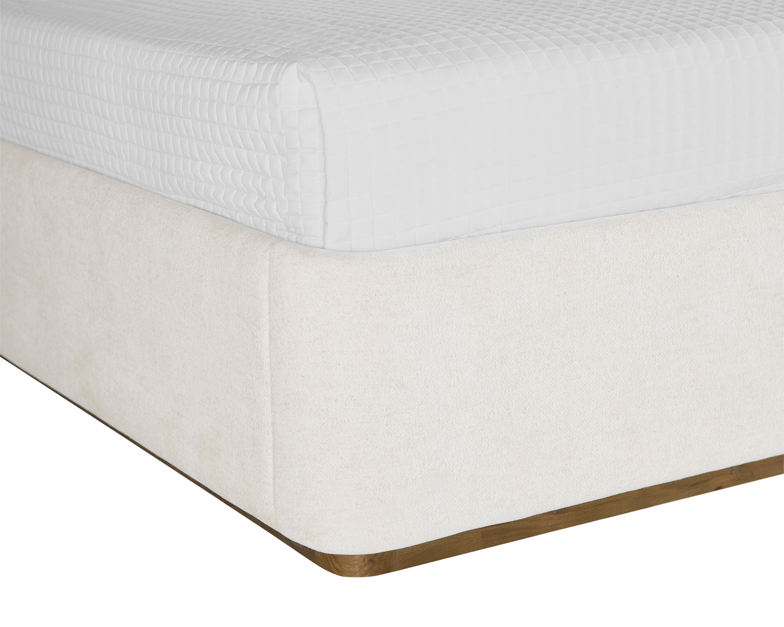 Jamille Bed - King  Eclipse White