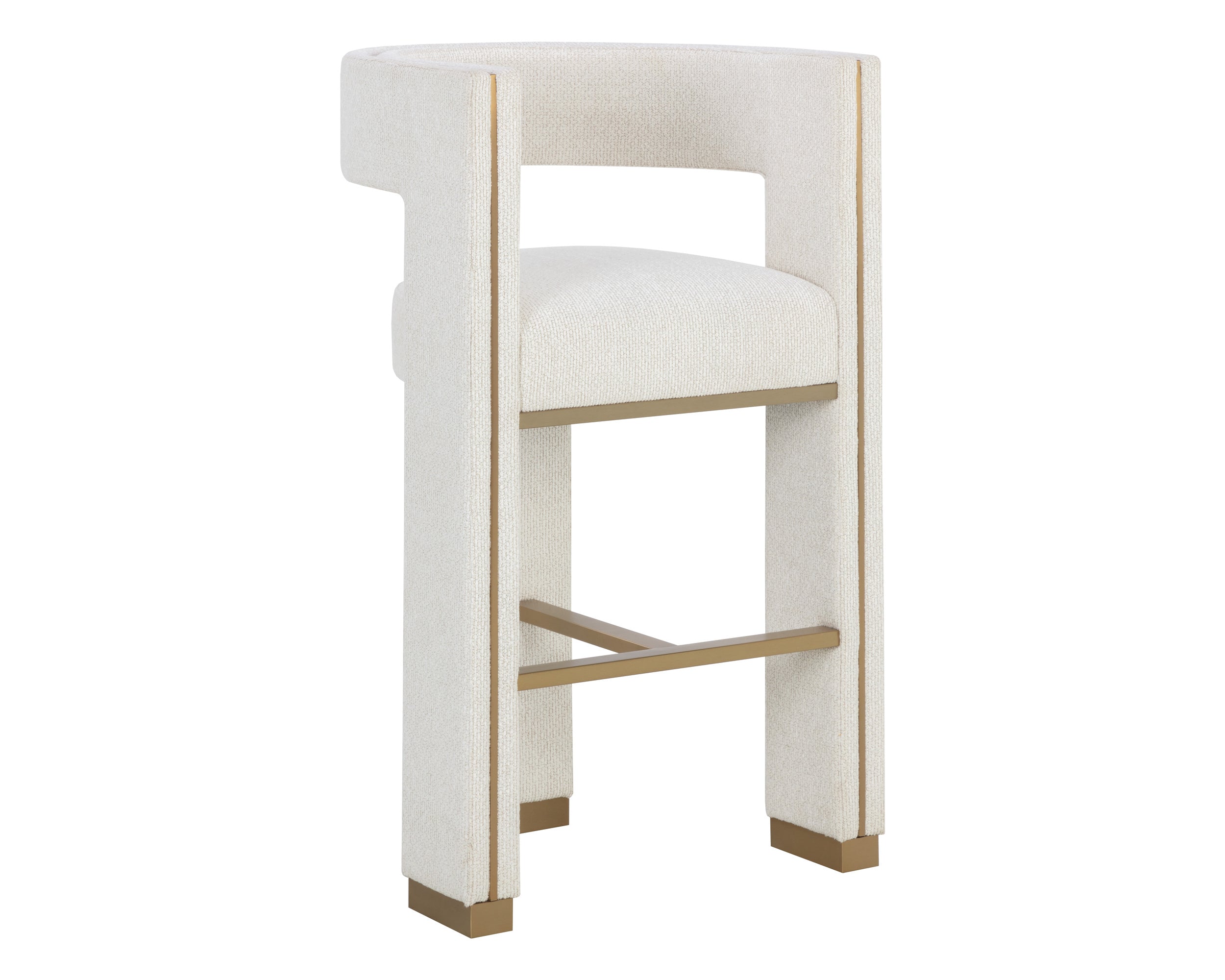 Adamina Barstool - Rhea Light Barley