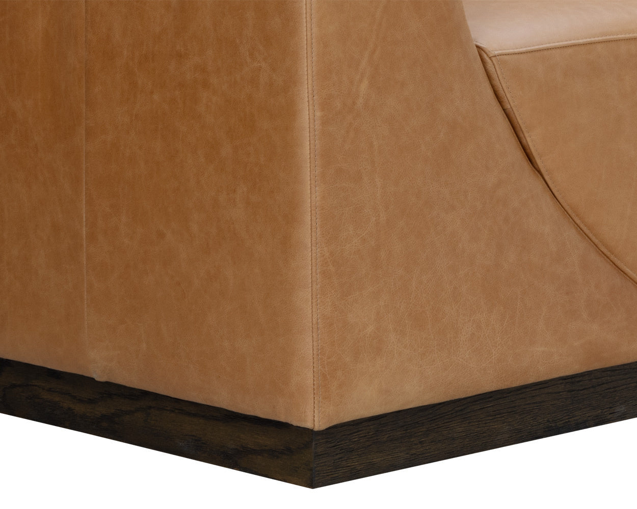 Anakin Sofa - Dark Brown  Tuscany Cognac Leather