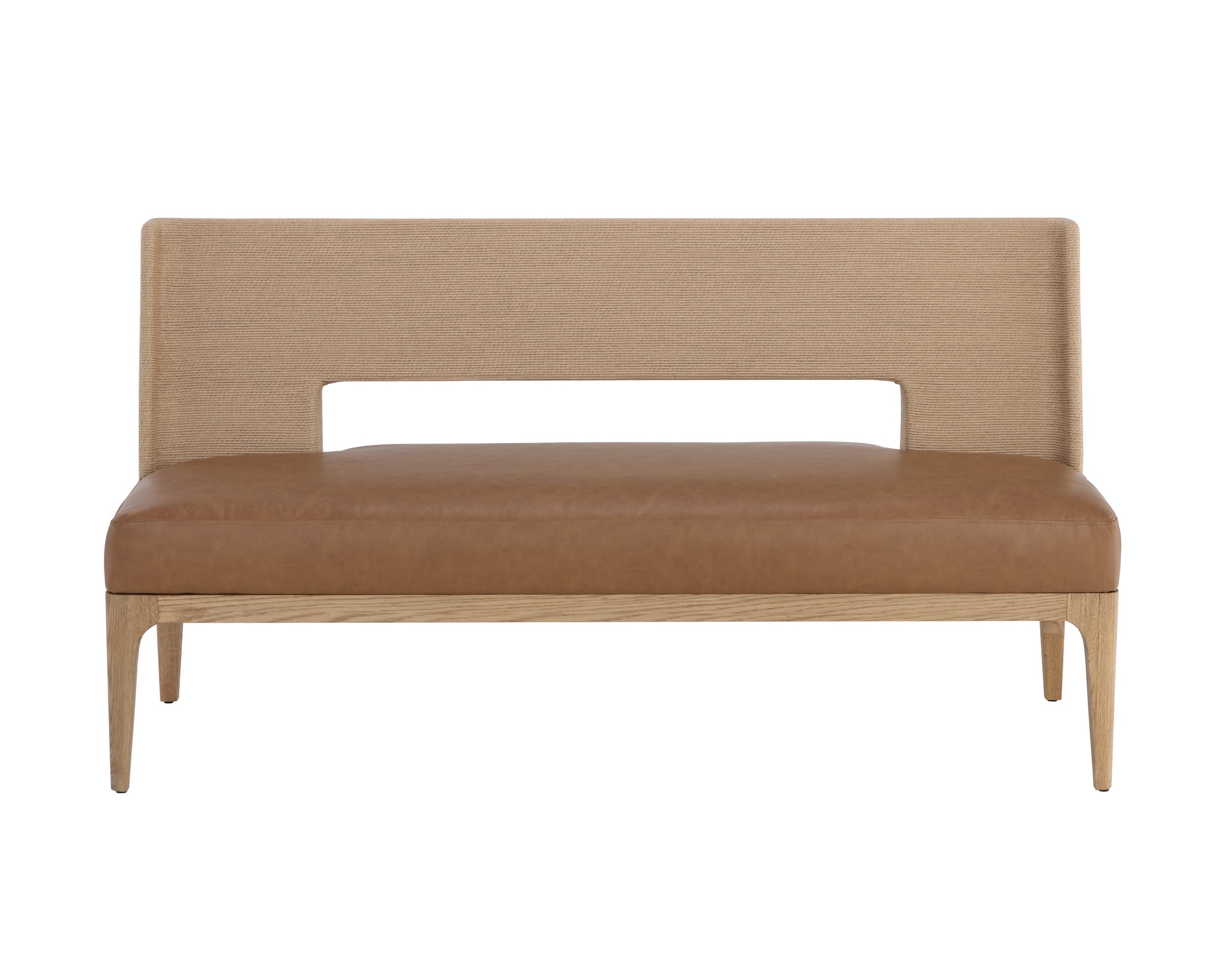 Brocco Banquette - Milliken Cognac