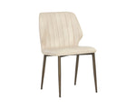 Clinton Dining Chair - Bronze  Bravo Cream