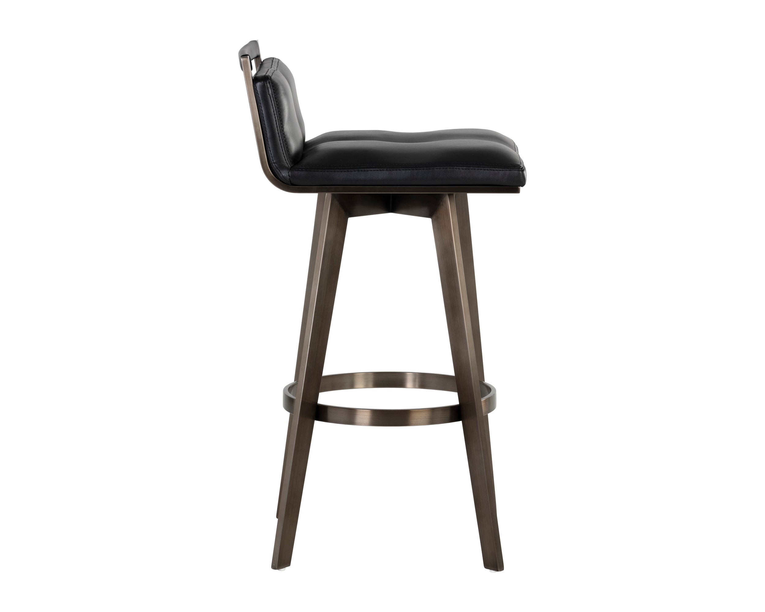 Arizona Swivel Barstool - Castillo Black