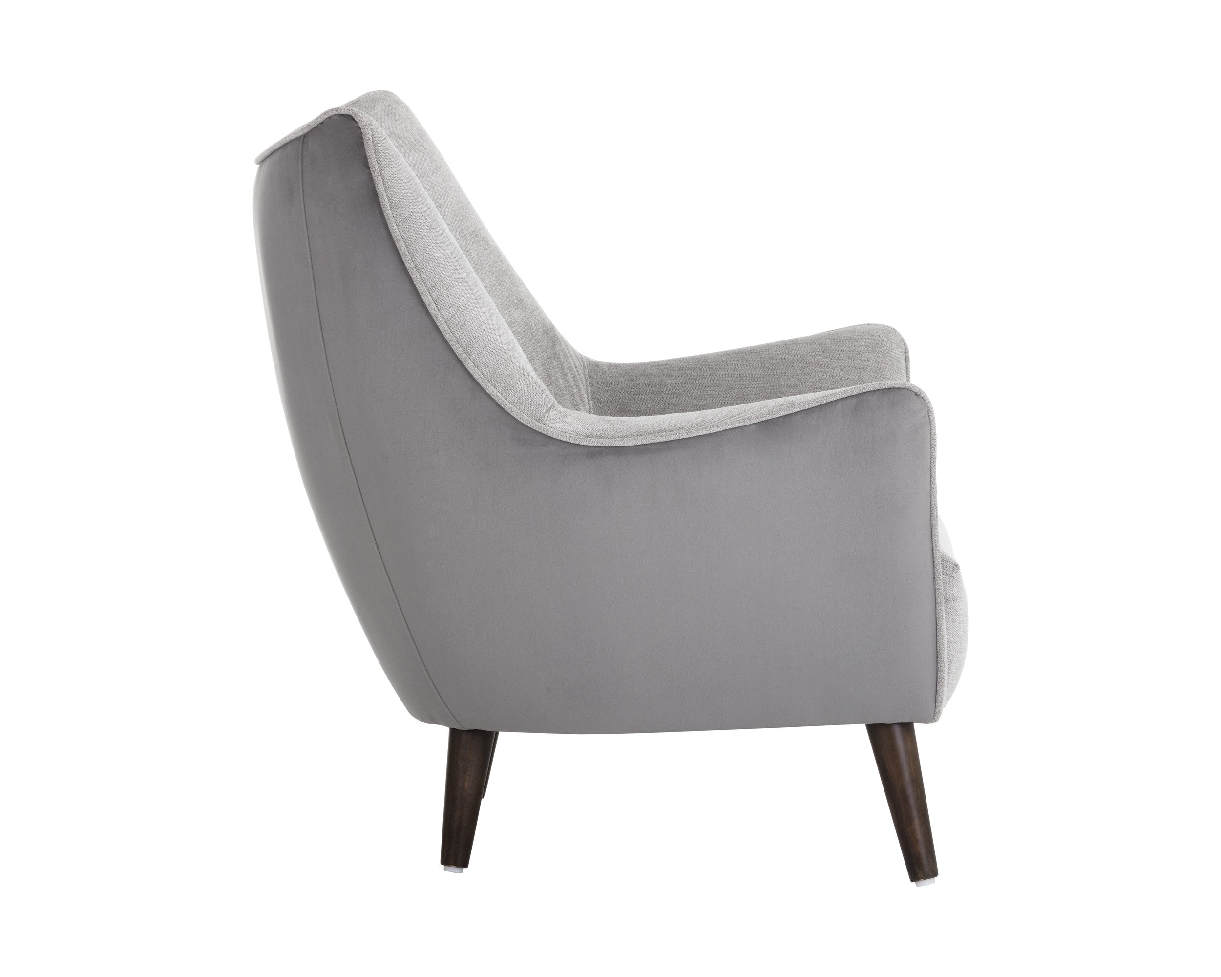 Sorrel Lounge Chair - Polo Club Stone / Antonio Charcoal