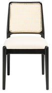 Safavieh Reinhardt Rattan Dining Chair, DCH8800 - White / Black