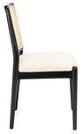 Safavieh Reinhardt Rattan Dining Chair, DCH8800 - White / Black