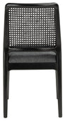 Safavieh Reinhardt Rattan Dining Chair, DCH8800 - Grey / Black