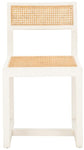 Safavieh Bernice Cane Dining Chair, DCH9502 - White/Natural