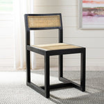 Safavieh Bernice Cane Dining Chair, DCH9502 - Black/Natural