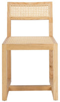 Safavieh Bernice Cane Dining Chair, DCH9502 - Natural Cane/Natural Rattan