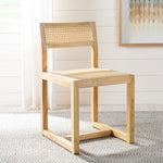 Safavieh Bernice Cane Dining Chair, DCH9502 - Natural Cane/Natural Rattan